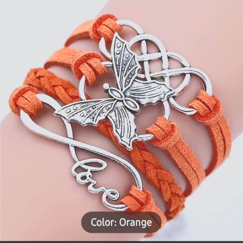 New Multi Layered Leather Bracelets